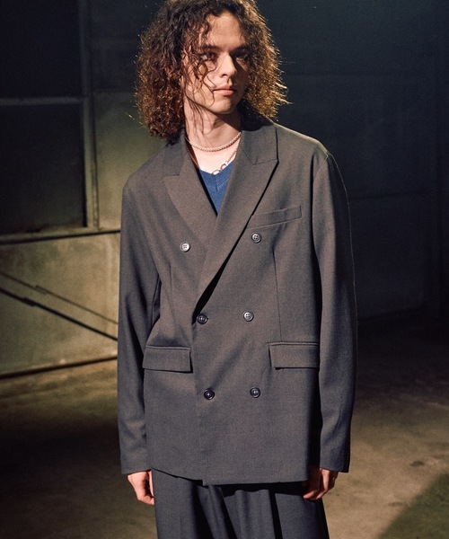 CASPER JOHN（キャスパージョン）の「Wool mix tailored jacket