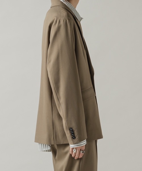Wool mix tailored jacket / ウールミックステーラードジャケット