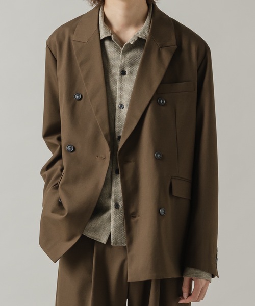 Wool mix tailored jacket / ウールミックステーラードジャケット