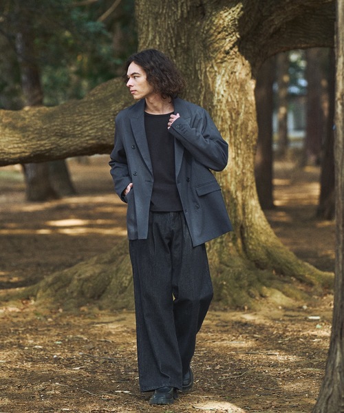 Wool mix tailored jacket / ウールミックステーラードジャケット