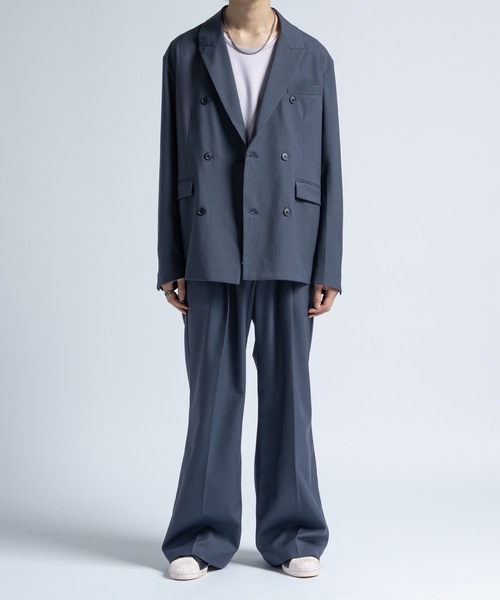 Wool mix tailored jacket / ウールミックステーラードジャケット