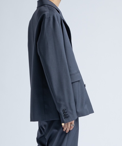 Wool mix tailored jacket / ウールミックステーラードジャケット 