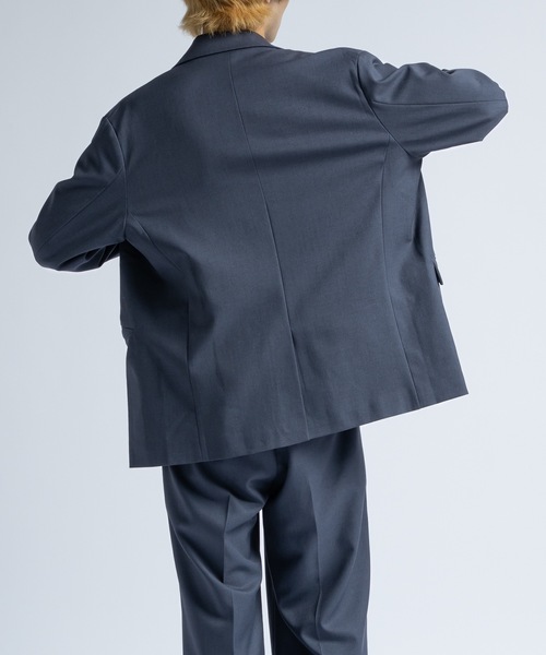 Wool mix tailored jacket / ウールミックステーラードジャケット