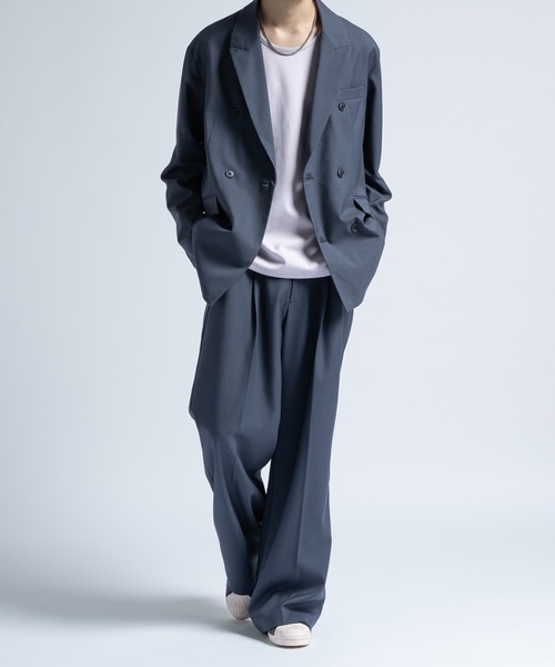 Wool mix tailored jacket / ウールミックステーラードジャケット