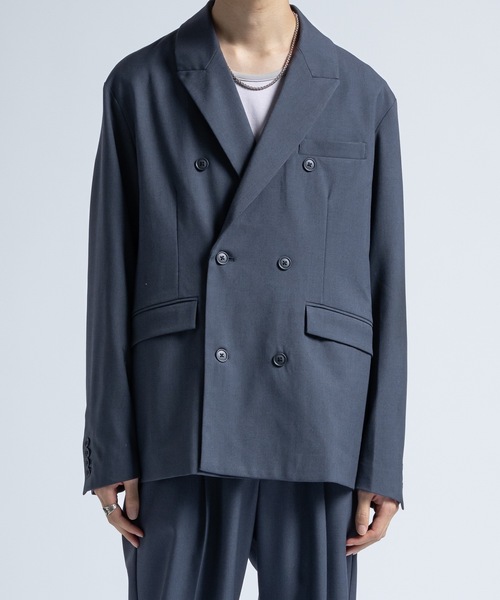 Wool mix tailored jacket / ウールミックステーラードジャケット Wool mix tailored jacket / ウールミックステーラードジャケット