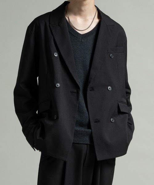 希少Sサイズ ウールミックステーラードジャケット Wool mix tailored jacket / ウールミックステーラードジャケット