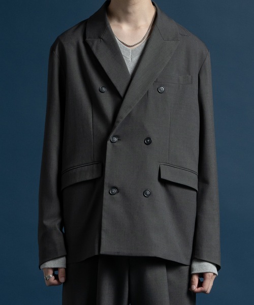 CASPER JOHN（キャスパージョン）の「Wool mix tailored jacket