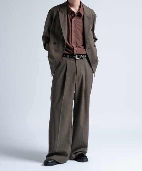 Wool mix tailored jacket / ウールミックステーラードジャケット