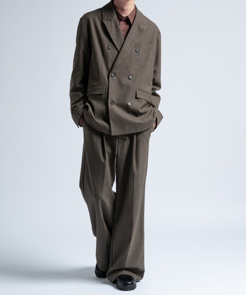 Wool mix tailored jacket / ウールミックステーラードジャケット