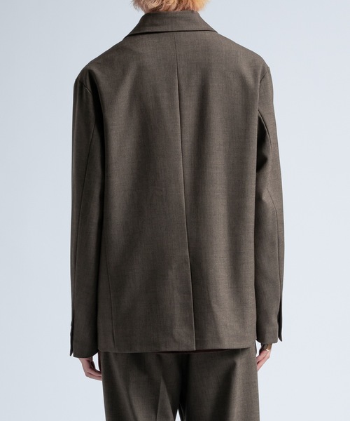 Wool mix tailored jacket / ウールミックステーラードジャケット