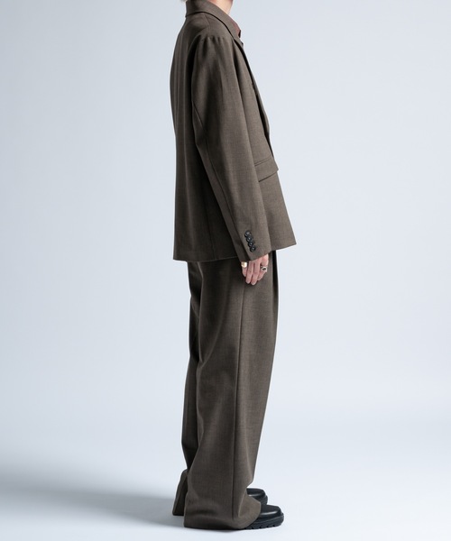 Wool mix tailored jacket / ウールミックステーラードジャケット