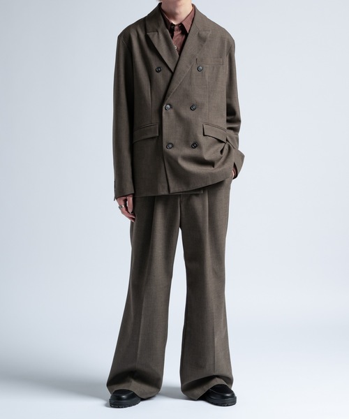 Wool mix tailored jacket / ウールミックステーラードジャケット