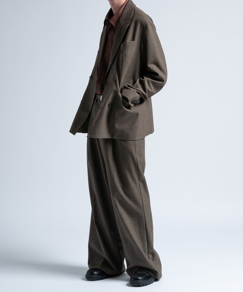 Wool mix tailored jacket / ウールミックステーラードジャケット