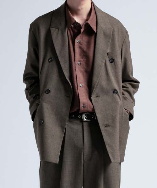 Wool mix tailored jacket / ウールミックステーラードジャケット