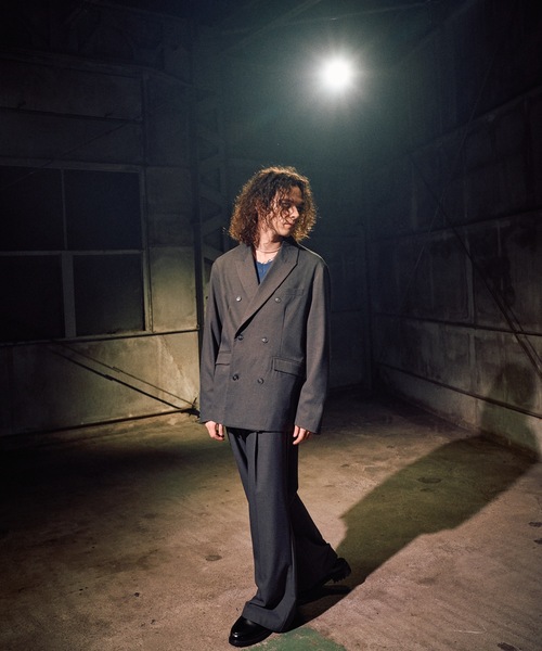 Wool mix tailored jacket / ウールミックステーラードジャケット