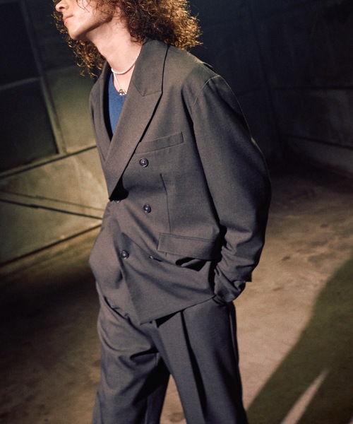 CASPER JOHN（キャスパージョン）の「Wool mix tailored jacket