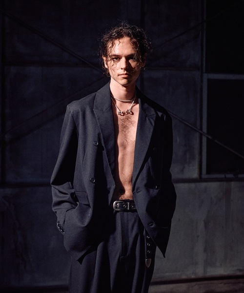 Casper John Layered tailored jacket レイヤードテーラードジャケット