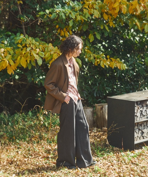Wool mix tailored jacket / ウールミックステーラードジャケット
