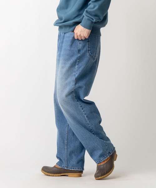 L.L.Bean（エルエルビーン）の「【JAPAN EDITION】デクスター・コンフォート・ウエスト・ジーンズ（デニムパンツ・メンズ・グレー/ブルー・MEDIUM/LARGE）」の3枚目の写真