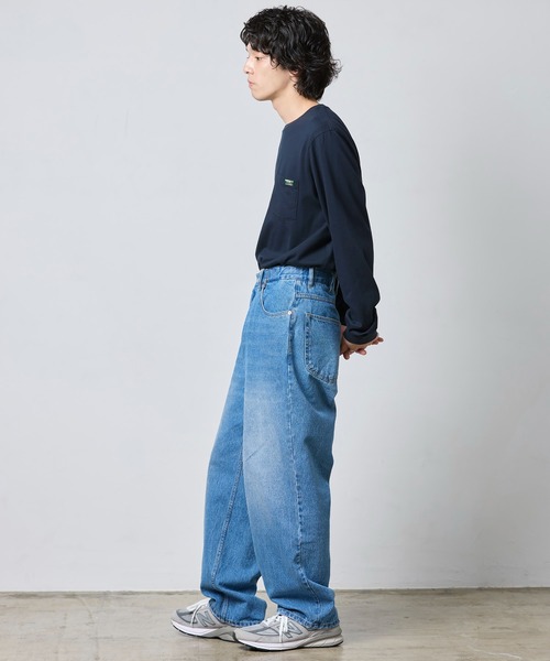 L.L.Bean（エルエルビーン）の「【JAPAN EDITION】デクスター・コンフォート・ウエスト・ジーンズ（デニムパンツ・メンズ・グレー/ブルー・MEDIUM/LARGE）」の15枚目の写真