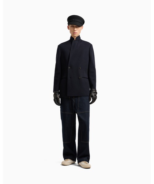 セール】【エンポリオ アルマーニ】ダブルブレストジャケット ウール