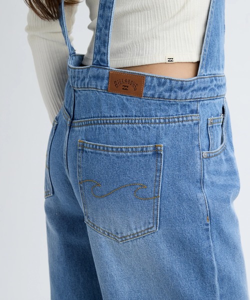 BILLABONG(ビラボン)の「BILLABONG レディース OVERALL DENIM デニムパンツ 【2025年秋冬モデル】/ビラボンストレートシルエットオーバーオール(サロペット/オーバーオール・レディース・インディゴブルー/ブルー・MEDIUM/LARGE)」の11枚目の写真