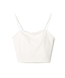 EDITION | レーヨンナイロン クロップド ブラトップ(キャミソール)