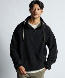 LANVIN en Bleu | サルファ染め オックスフォード シャツパーカー フードシャツ シャツアウター(シャツ/ブラウス)