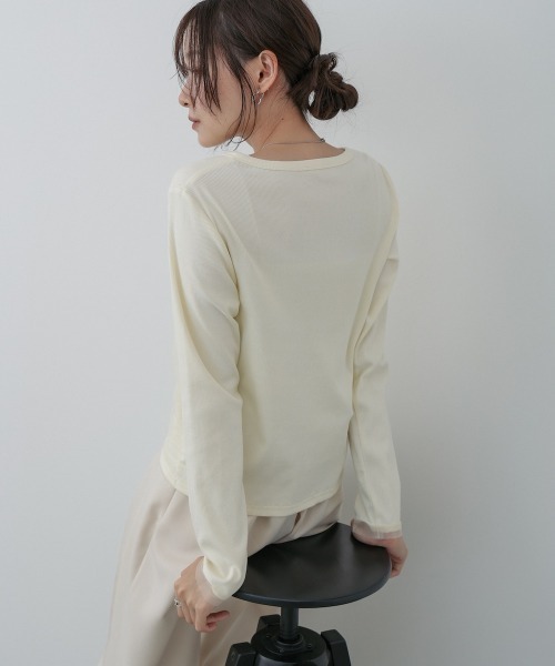 Bab（バブ）の「チュールギャザーカーディガン（カーディガン/ボレロ・レディース・ブラウン/ブラック/杢グレー/アイボリー・FREE）」の14枚目の写真