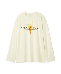 gelato pique(ジェラートピケ)の【HOMME】レーヨンダブルジェラートロゴロンT(ルームウェア/パジャマ)