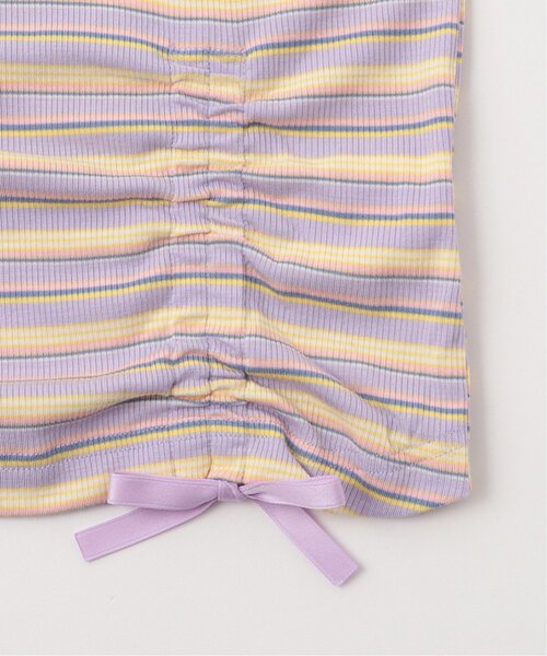 minimal（ミニマル）の「ドロスト長袖Ｔシャツ（Tシャツ/カットソー・キッズ・ブラック/グレー/オフホワイト/ラベンダー・120cm/110cm/100cm/140cm/130cm/90cm）」の8枚目の写真