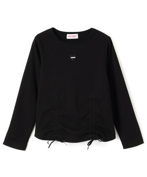 minimal（ミニマル）の「ドロスト長袖Ｔシャツ（Tシャツ/カットソー・キッズ・ブラック/グレー/オフホワイト/ラベンダー・120cm/110cm/100cm/140cm/130cm/90cm）」の14枚目の写真