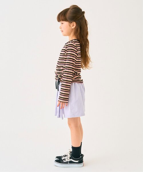 minimal（ミニマル）の「ドロスト長袖Ｔシャツ（Tシャツ/カットソー・キッズ・ブラック/グレー/オフホワイト/ラベンダー・120cm/110cm/100cm/140cm/130cm/90cm）」の18枚目の写真