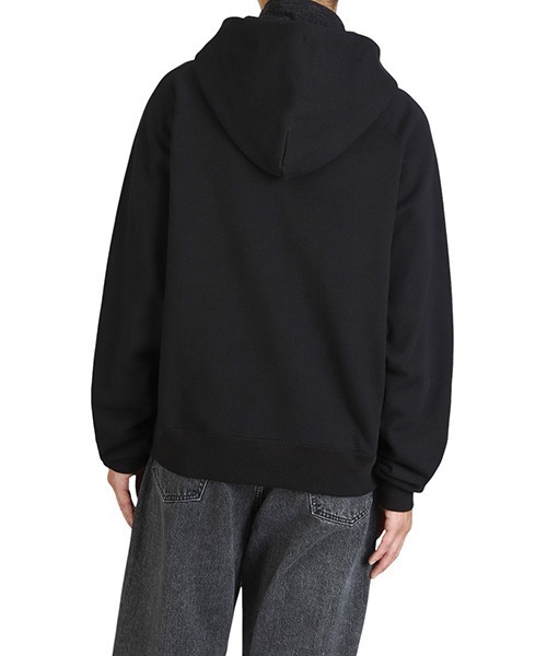 marka（マーカ）の「marka / マーカ：ZIP PARKA -20/10 RECYCLE SUVIN ORGANIC COTTON FLEECE-：M25C14CS01C[COR]（パーカー・メンズ・ブラック・M）」の3枚目の写真