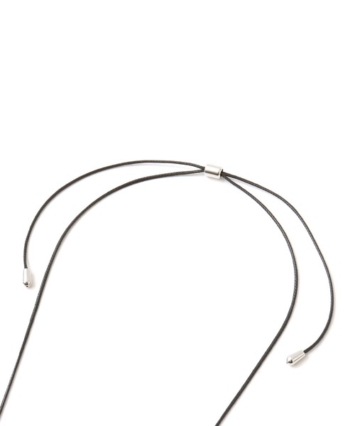 atmos pink(アトモスピンク)の「atmos pink Cord Choker Necklace / アトモス ピンク コード チョッカ― ネックレス(ネックレス・レディース・シルバー・FREE)」の4枚目の写真