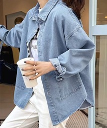 デニム ワンピース ジャケット/アウター」に該当するファッション通販