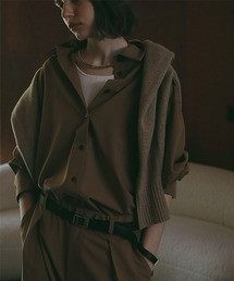 《ウタオ》ストレッチカシュクールシャツ