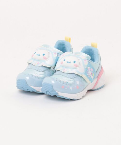 ABC-MART（エービーシーマート）の「MOONSTAR ムーンスター 15-19 サンリオ(L) サンリオ7203 SA C7203ABC ABC-MART限定 *サックス（スニーカー）」｜ブルー