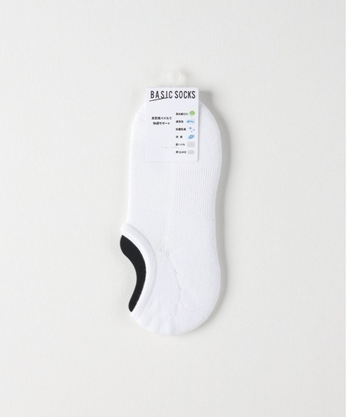 Right-on（ライトオン）の「BASIC SOCKS(ベーシックソックス)【メンズ】ムジスニーカーインソックス（ソックス/靴下・メンズ・ネイビー/ホワイト/グレー/ダークグレー/ブラック・フリー）」の15枚目の写真