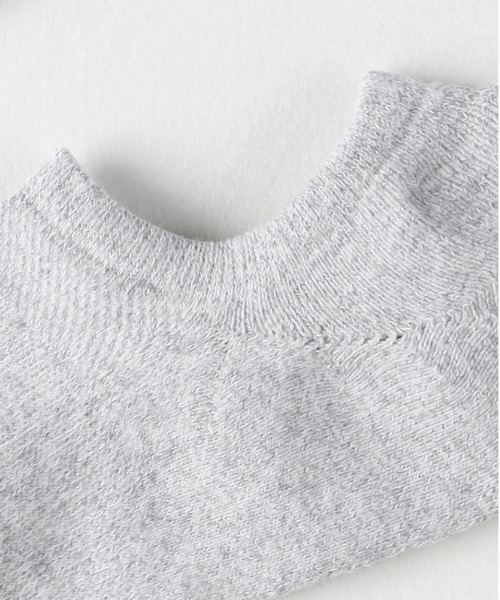 Right-on（ライトオン）の「BASIC SOCKS(ベーシックソックス)【メンズ】ムジスニーカーインソックス（ソックス/靴下・メンズ・ネイビー/ホワイト/グレー/ダークグレー/ブラック・フリー）」の6枚目の写真