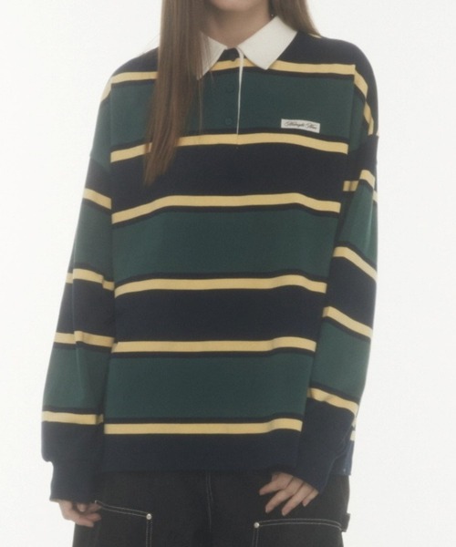 Midnight Move（ミッドナイトムーブ）の「Midnight Move／OV POROプルオーバー（Tシャツ/カットソー・レディース・グレー/グリーン・FREE）」の2枚目の写真