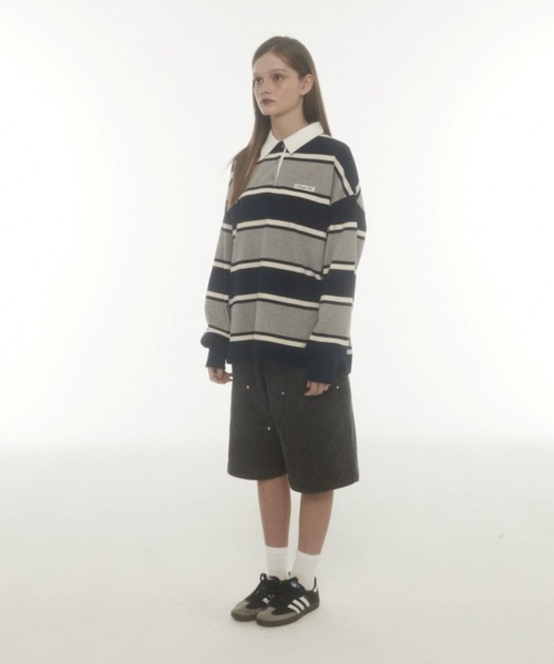 Midnight Move（ミッドナイトムーブ）の「Midnight Move／OV POROプルオーバー（Tシャツ/カットソー・レディース・グレー/グリーン・FREE）」の10枚目の写真