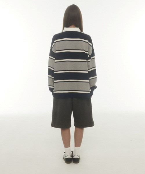 Midnight Move（ミッドナイトムーブ）の「Midnight Move／OV POROプルオーバー（Tシャツ/カットソー・レディース・グレー/グリーン・FREE）」の11枚目の写真