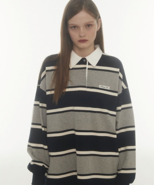 Midnight Move（ミッドナイトムーブ）の「Midnight Move／OV POROプルオーバー（Tシャツ/カットソー・レディース・グレー/グリーン・FREE）」の12枚目の写真