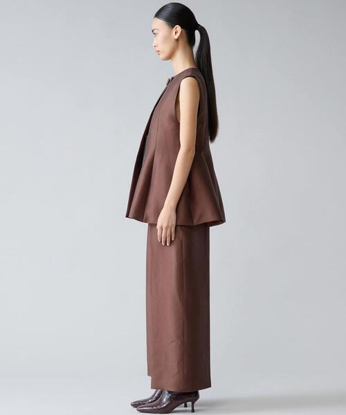 Tiara(ティアラ)の「ワイドパンツ(その他パンツ・レディース・ブラック/ブラウン・2/3)」の5枚目の写真