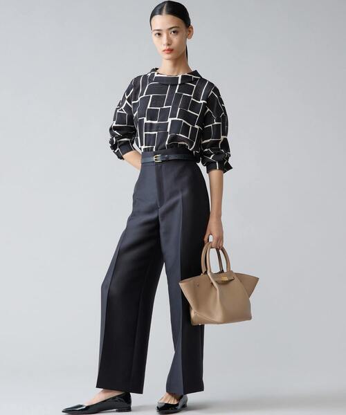 Tiara(ティアラ)の「ワイドパンツ(その他パンツ・レディース・ブラック/ブラウン・2/3)」の18枚目の写真