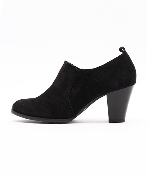 WHO'S WHO gallery(フーズフーギャラリー)の「【BURNINGMAN】スウェードブーティ(ブーティ・レディース・ベージュ/ブラック・LARGE/MEDIUM/SMALL)」の3枚目の写真