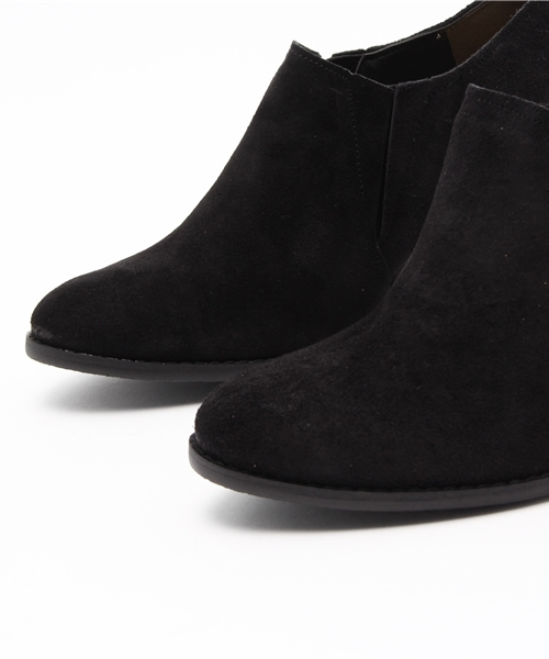 WHO'S WHO gallery(フーズフーギャラリー)の「【BURNINGMAN】スウェードブーティ(ブーティ・レディース・ベージュ/ブラック・LARGE/MEDIUM/SMALL)」の7枚目の写真