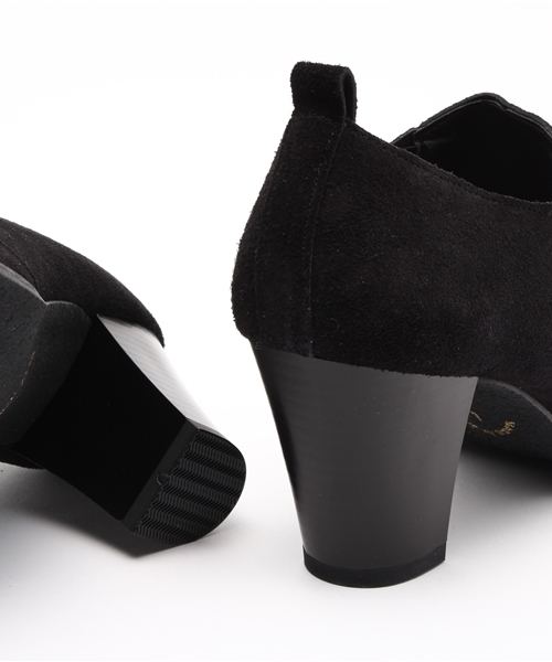 WHO'S WHO gallery(フーズフーギャラリー)の「【BURNINGMAN】スウェードブーティ(ブーティ・レディース・ベージュ/ブラック・LARGE/MEDIUM/SMALL)」の10枚目の写真