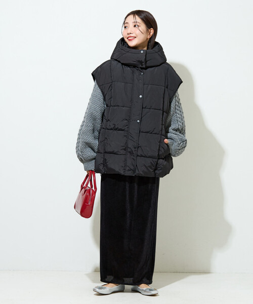 中綿 キルト ボリューム ベスト FREAK'S STORE（フリークスストア）の